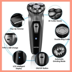 Máy cạo râu Enchen BlackStone 3 Electric Shaver 3D Xiaomi 3 lưỡi dao Enchen