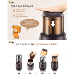 Máy Xay Hạt Và Thực Phẩm Khô BEAR FSJ-A03D1 - Hàng Chính Hãng