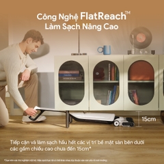 Máy lau nhà khô và ướt-Roborock Flexi Series-Nghiêng 180 độ