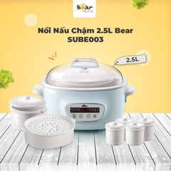 Nồi nấu chậm Bear 2.5L