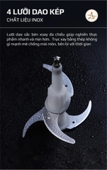 Máy Xay Thực Phẩm Đa Năng OLIVO FC21 - Dung Tích 2.1L - Công Suất 500W