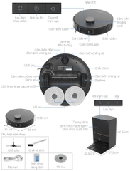 Robot hút bụi lau nhà Dreame L20 Ultra