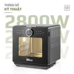 Nồi Chiên Hấp Đa Năng OLIVO SF16 PRO 2025