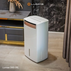 Máy hút ẩm kiêm lọc không khí 26L Lumias D6S-26L