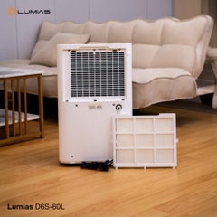 Máy hút ẩm lọc không khí Lumias D6S-60L