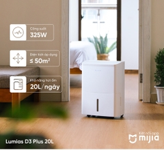 Máy hút ẩm thông minh Lumias NWT D2 Plus 20L
