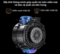 Máy giặt sấy Xiaomi Mijia MJ108, giặt 10kg, sấy 7kg (Mẫu mới 2025)