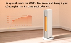 Máy quạt sưởi thông minh Smartmi Smart Fan Heater
