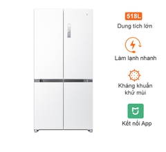 Tủ lạnh Xiaomi Mijia 518L – Thiết kế âm tường, có ngăn đông mềm