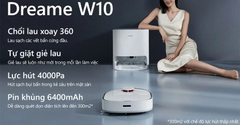 ROBOT HÚT BỤI DREAME W10 - BẢN QUỐC TẾ