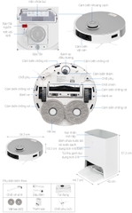 Robot Hút Bụi Lau Nhà Ecovacs Deebot T20 OMNI
