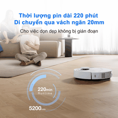 Robot hút bụi lau nhà Ecovacs Deebot T30C 2026