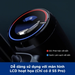 Máy hút bụi lau sàn khô ướt tự giặt giẻ Tineco Floor One S5 New