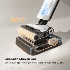 Máy lau nhà khô và ướt-Roborock Flexi Series-Nghiêng 180 độ