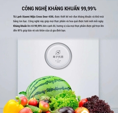 Tủ Lạnh Xiaomi Mijia Cross Door 430L | BCD-430WMSA | Có Ngăn Đông Mềm