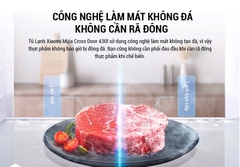 Tủ Lạnh Xiaomi Mijia Cross Door 430L | BCD-430WMSA | Có Ngăn Đông Mềm