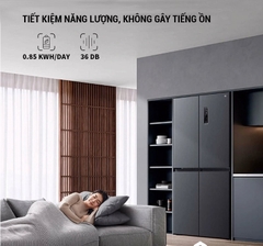 Tủ Lạnh Xiaomi Mijia Cross Door 430L | BCD-430WMSA | Có Ngăn Đông Mềm