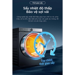 Máy sấy quần áo bơm nhiệt TCL 10 kg TDH100-C682G