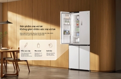 Tủ lạnh Xiaomi Mijia 508L siêu mỏng thiết kế âm tường