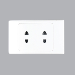 Ổ CẮM 2 CHẤU ĐẾ LIỀN 16A A20US2N