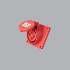 Ổ cắm loại cố định bắt trên bảng điện xéo MPN-424