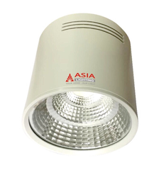 Đèn trần nổi tròn vỏ trắng COB 10W