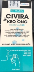 Xịt họng keo ong Hàn  Xuyên Tâm Liên Civira