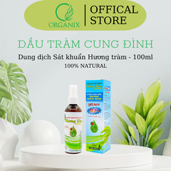 Dung dịch sát khuẩn khẩu trang Hương Tràm (100ml)