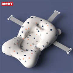 Chậu tắm gấp gọn kèm phao và nhiệt kế đo nhiệt độ nước cho bé Mody M774820