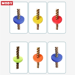 Bộ đĩa xích đu và dây thừng có khóa cài tiện dụng dành cho bé Mody M20010