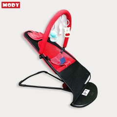 Ghế nôi rung nhún cho bé sơ sinh đa năng có đồ chơi giúp bé ngủ và ăn dặm Mody M8839