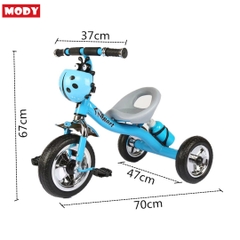 Xe đạp 3 bánh hình bọ rùa có bình nước tiện lợi cho bé Mody M577