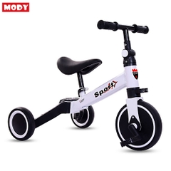 Xe đạp gập gọn thăng bằng cho bé 3 in 1 có bàn đạp Mody M618