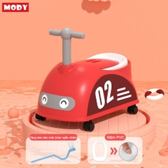Bô vệ sinh cho bé kiểu ô tô có bánh xe Mody M5901