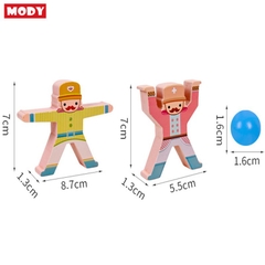 Trò chơi xếp thăng bằng tương tác những anh lính vui vẻ MODY M801222 đồ chơi cho bé rèn luyện sự khéo léo