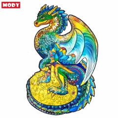 Bộ xếp hình nghệ thuật gỗ MODY phát triển sự sáng tạo MAX345