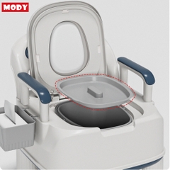 Bồn cầu di động dạng ghế ngồi cho người già, bồn vệ sinh cho bà bầu và người bệnh Mody M32