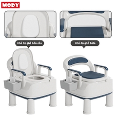 Bồn cầu di động dạng ghế ngồi cho người già, bồn vệ sinh cho bà bầu và người bệnh Mody M32