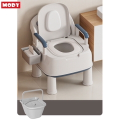 Bồn cầu di động dạng ghế ngồi cho người già, bồn vệ sinh cho bà bầu và người bệnh Mody M32