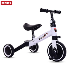 Xe đạp gập gọn thăng bằng cho bé 3 in 1 có bàn đạp Mody M618