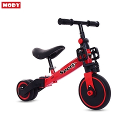 Xe đạp gập gọn thăng bằng cho bé 3 in 1 có bàn đạp Mody M618