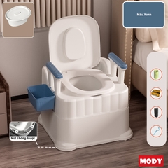 Bồn cầu di động dạng ghế ngồi cho người già, bồn vệ sinh cho bà bầu và người bệnh Mody M32