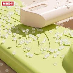 Thang bô vệ sinh gấp gọn bằng nhựa cao cấp kèm đệm PU siêu mềm cho bé Mody M39535