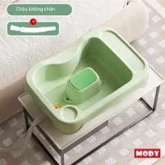 Chậu gội đầu cho người già , bệnh nhân và bà bầu có vòi thoát nước Mody M20
