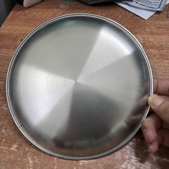 Đĩa nông inox 201