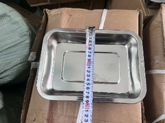 Khay chữ nhật inox 304