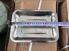 Khay chữ nhật inox 304
