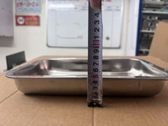 Khay chữ nhật inox 304