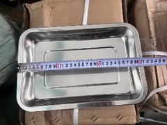 Khay chữ nhật inox 304
