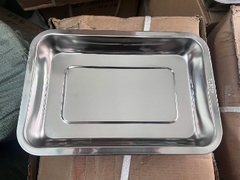 Khay chữ nhật inox 304